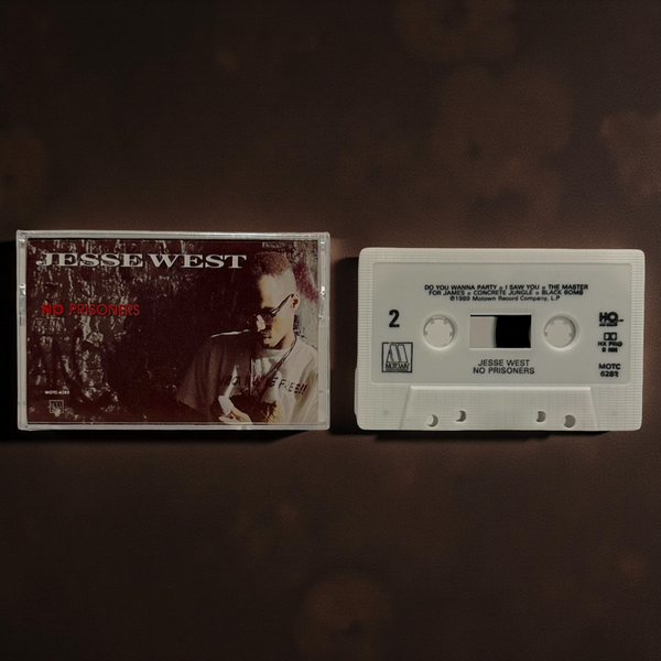 •JESSE WEST - NO PRISONERS• ~1989 OG PRESSING~ (CASSETTE TAPE)
