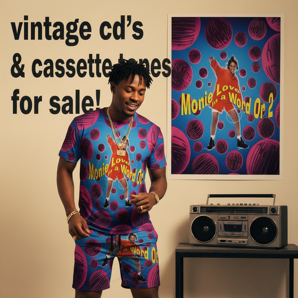 •MONIE LOVE - IN A WORD OR 2• ~1993 OG PRESSING~ (SEALED) (CASSETTE TAPE)