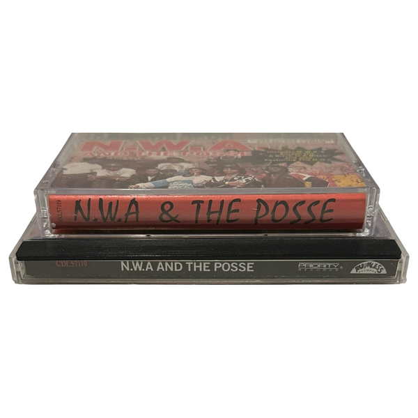 •N.W.A & THE POSSE - COMPILATION• ~1989 OG REPRESINGS~ (CD & CASSETTE TAPE) (ORIGINALLY RELEASED IN 1986)