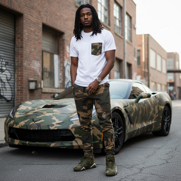 *WT02* CAMOUFLAGE JOGGER PANTS (COTTON)