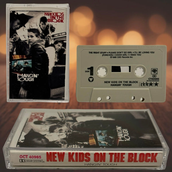 •NEW KIDS ON THE BLOCK - HANGIN’ TOUGH• ~1988 OG PRESSING~ (CASSETTE TAPE)