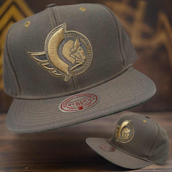 *Ottawa Senators* (Grey) ~Original Fit~ snapback hats by Mitchell & Ness