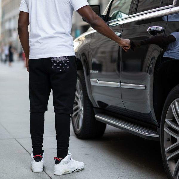 *BLEECKER & MERCER* Shorts/Jogger woven combo (Men’s Small)