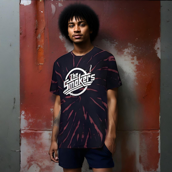 ^IMPERIOUS^ ~THE SMOKERS*~ (DARK NAVY) TIE DYE T-SHIRTS