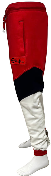 ^CHAMPION CHIEFIN’^ (RED-NAVY-WHITE) JOGGER SWEATPANTS