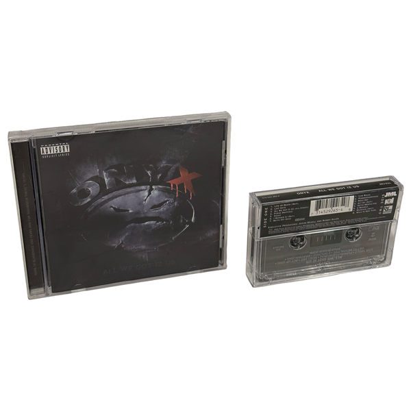 •ONYX - ALL WE GOT IZ US• ~1995 OG PRESSINGS~ (CD & CASSETTE TAPE)