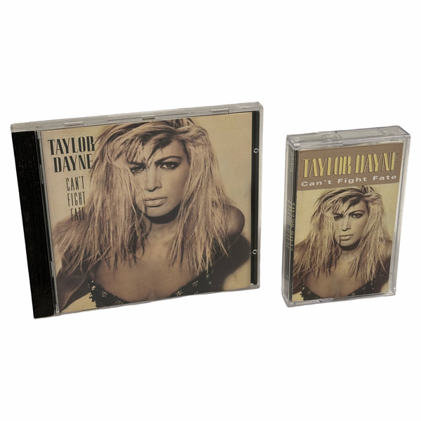 •TAYLOR DANE - CAN’T FIGHT FATE• ~1989 OG PRESSINGS~ (CD & CASSETTE TAPE)