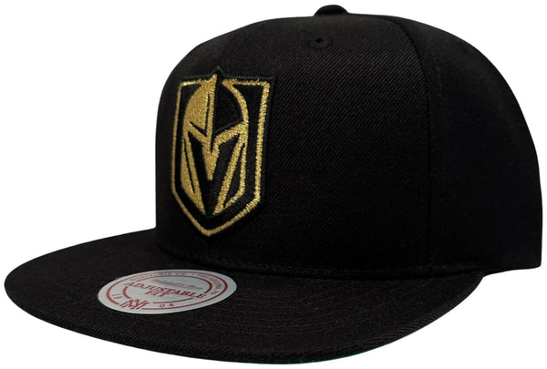 *Las Vegas Golden Knights* snapback hats by Mitchell & Ness