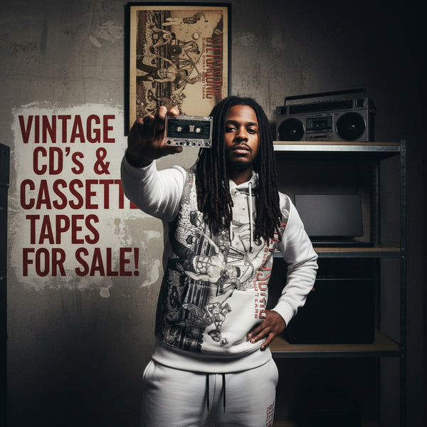 •STETSASONIC ~ BLOOD, SWEAT AND NO TEARS• (1991 OG PRESSING) (CASSETTE TAPE) (1)