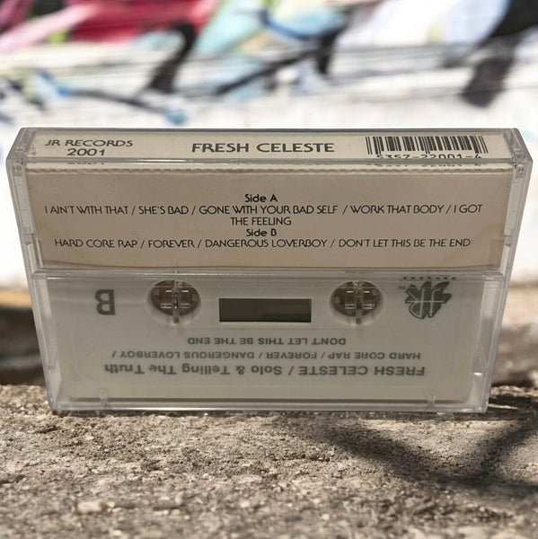 •FRESH CELESTE - SOLO & TELLING THE TRUTH• ~1989 OG PRESSING~ (HTF CASSETTE TAPE)