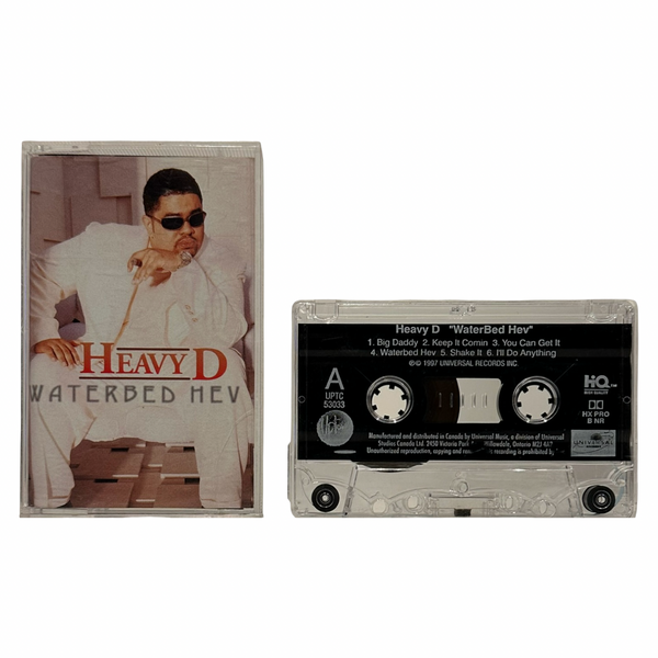 •HEAVY D - WATERBED HEV• ~1997 OG PRESSING~ (CASSETTE TAPE)