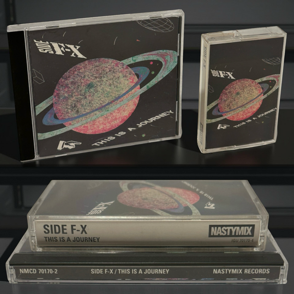 •SIDE F-X - THIS IS A JOURNEY• ~1990 OG PRESSINGS~ (CD & CASSETTE TAPE)
