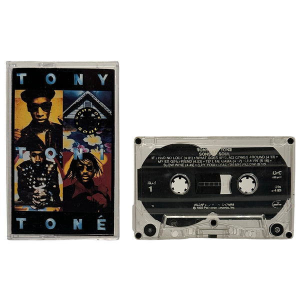 •TONY TONI TONE - SONS OF SOUL• ~1993 OG PRESSING~ (CASSETTE TAPE) (1)