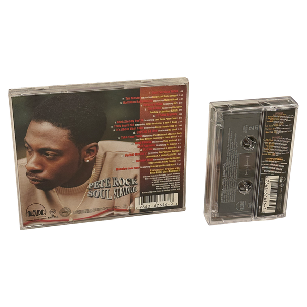•PETE ROCK - SOUL SURVIVOR• ~1998 OG PRESSINGS~ (CD & CASSETTE TAPE)