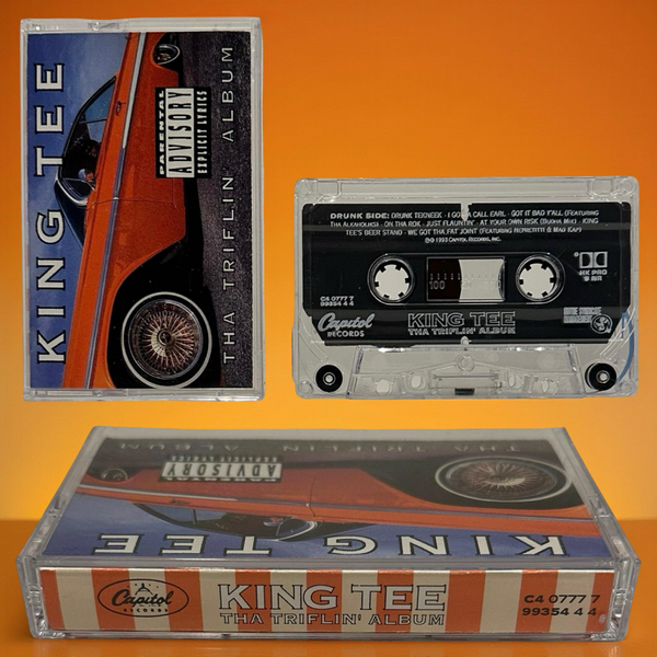 •KING TEE - THA TRIFLIN’ ALBUM• ~1993 OG PRESSING~ (CASSETTE TAPE)