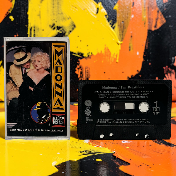 •MADONNA ~ I’M BREATHLESS• ~1990 OG CANADIAN PRESSINGS~ (CD & CASSETTE TAPE)