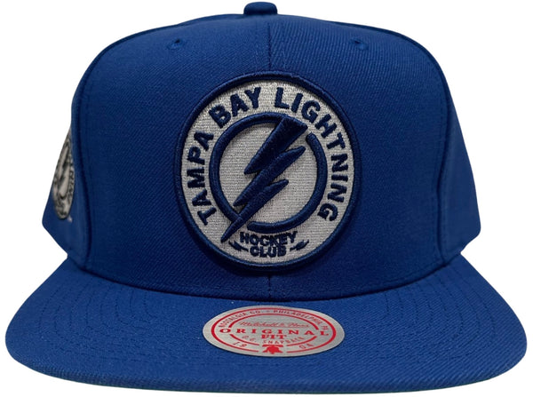 *Tampa Bay Lightning* (Blue) snapback hats by Mitchell & Ness