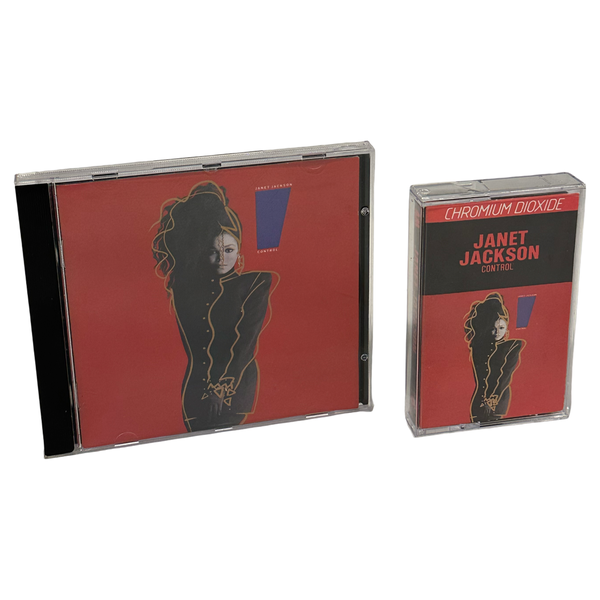 •JANET JACKSON - CONTROL• ~1986 OG CANADIAN PRESSINGS~ (CD & CASSETTE TAPE)