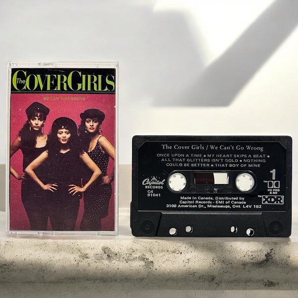•THE COVER GIRLS - WE CAN’T GO WRONG• ~1989 OG PRESSING~ (CASSETTE TAPE) (CANADIAN BLACK SHELL)
