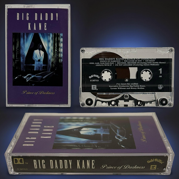 •BIG DADDY KANE - PRINCE OF DARKNESS• ~1991 OG PRESSING~ (CASSETTE TAPE)