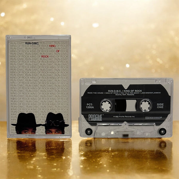 •RUN-DMC ~ KING OF ROCK• ~1985 OG PRESSING~ (CASSETTE TAPE) (2)