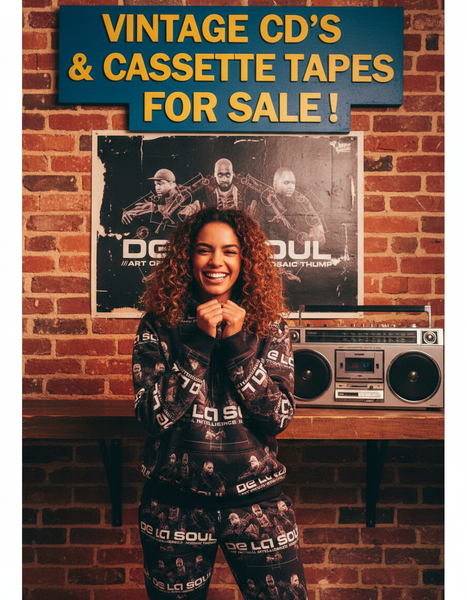 •DE LA SOUL - ART OFFICIAL INTELLIGENCE ///:MOSAIC THUMP• ~2000 OG PRESSING~ (CASSETTE TAPE)