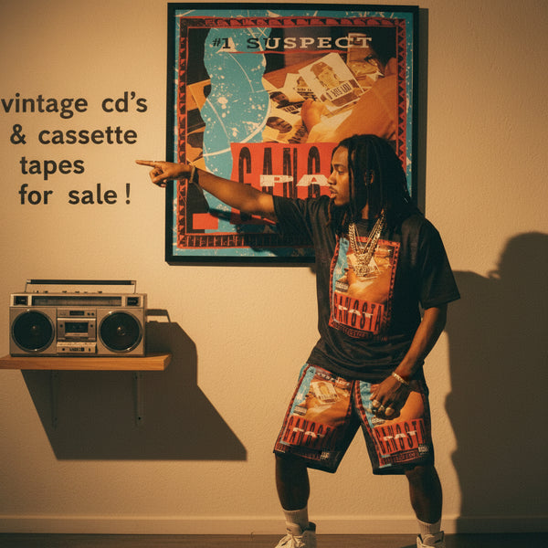 •GANGSTA PAT - #1 SUSPECT• ~1991 OG PRESSINGS~ (CD & CASSETTE TAPE)