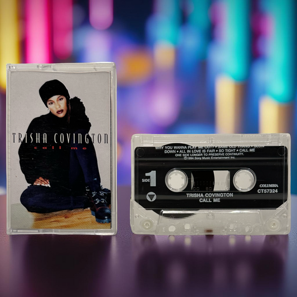•TRISHA COVINGTON - CALL ME• ~1994 OG PRESSING~ (CASSETTE TAPE)