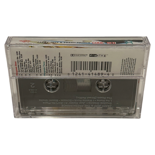 •JAZZY JEFF & FRESH PRINCE - CODE RED• ~1993 OG PRESSINGS~ (CD & CASSETTE TAPE)