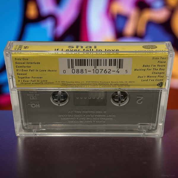 •SHAI - IF I EVER FALL IN LOVE• ~1992 OG PRESSING~ (CASSETTE TAPE)