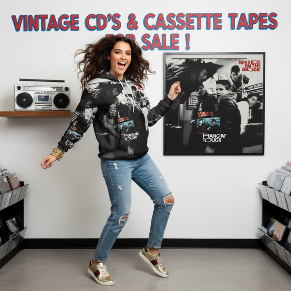 •NEW KIDS ON THE BLOCK - HANGIN’ TOUGH• ~1988 OG PRESSINGS~ (CD & CASSETTE TAPE)