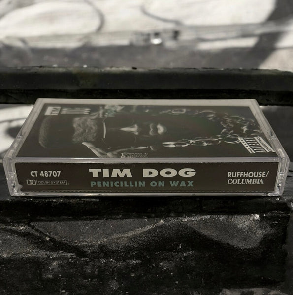 •TIM DOG - PENICILLIN ON WAX• ~1991 OG PRESSING~ (CASSETTE TAPE)