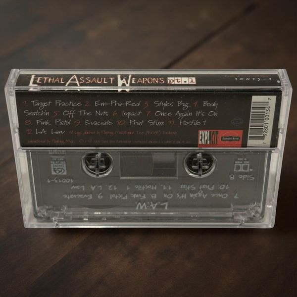 •L.A.W. - LETHAL ASSAULT WEAPONS• ~1995 OG PRESSING~ (CASSETTE TAPE)