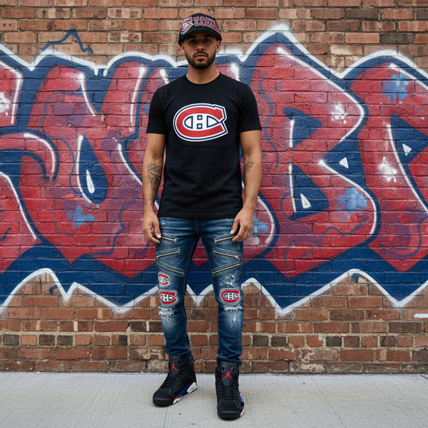 *Montreal Canadiens* ~Pro Pinch Fit SnapBack Hats by Mitchell & Ness~