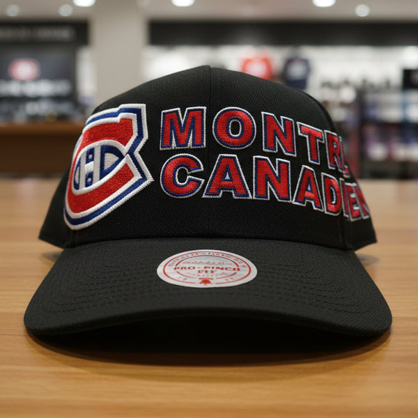 *Montreal Canadiens* ~Pro Pinch Fit SnapBack Hats by Mitchell & Ness~