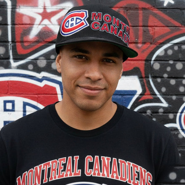 *Montreal Canadiens* ~Pro Pinch Fit SnapBack Hats by Mitchell & Ness~