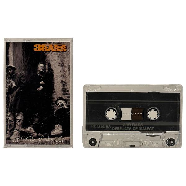 •3RD BASS ~ DERELICTS OF DIALECT• ~1991 OG CANADIAN PRESSING~ (CASSETTE TAPE)