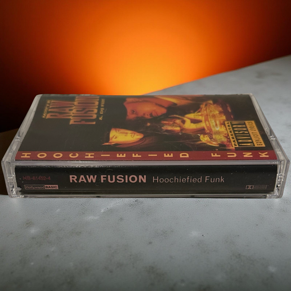 •RAW FUSION - HOOCHIEFIED FUNK• ~1994 OG PRESSING~ (CASSETTE TAPE)