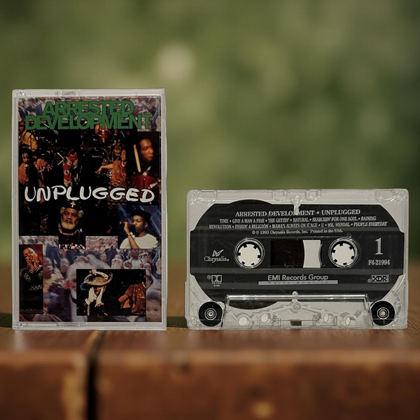 •ARRESTED DEVELOPMENT ~ UNPLUGGED• ~1993 OG PRESSING~ (CASSETTE TAPE)
