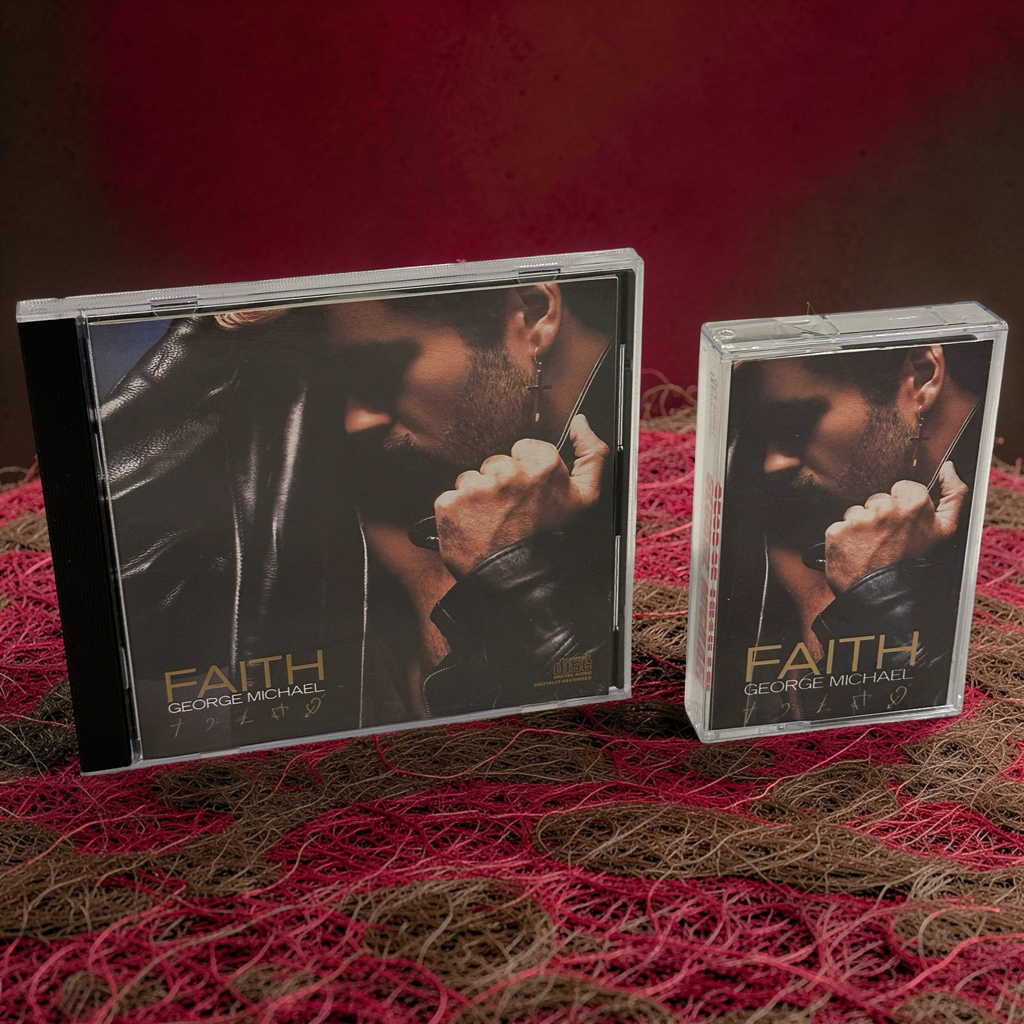 •GEORGE MICHAEL ~ FAITH• ~1987 OG CANADIAN PRESSINGS~ (CD & CASSETTE TAPE)