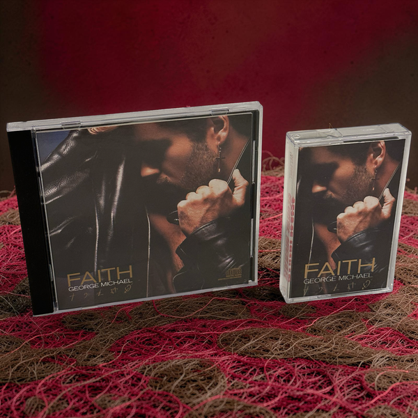 •GEORGE MICHAEL ~ FAITH• ~1987 OG CANADIAN PRESSINGS~ (CD & CASSETTE TAPE)