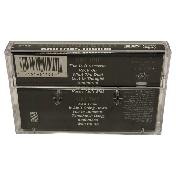 •FUNKDOOBIEST ~ BROTHAS DOOBIE• ~1995 OG PRESSINGS~ (CD & CASSETTE TAPE)