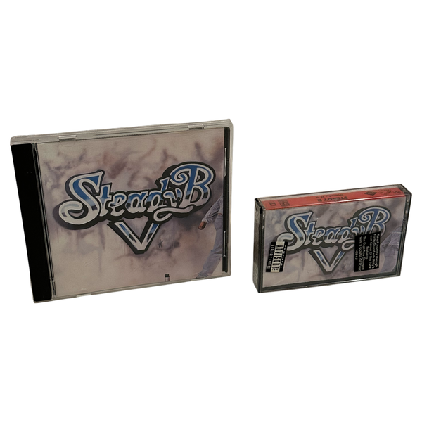 •STEADY B - STEADY B V• ~1991 OG PRESSINGS~ (CD & CASSETTE TAPE)