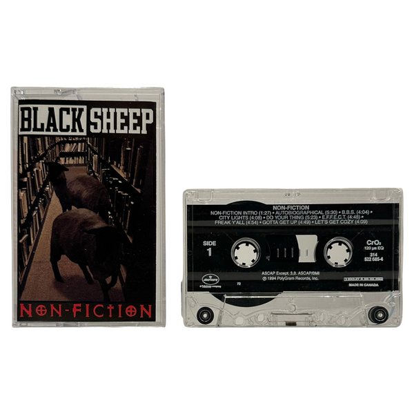 •BLACK SHEEP - NON FICTION• ~1994 OG PRESSINGS~ (CD & CASSETTE TAPE)