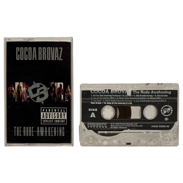 •COCOA BROVAZ - THE RUDE AWAKENING• ~1998 OG PRESSINGS~ (CD & CASSETTE TAPE)