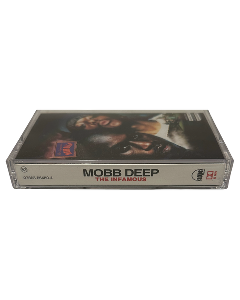 •MOBB DEEP - THE INFAMOUS• ~1995 OG CANADIAN PRESSING~ (CASSETTE TAPE) (HTF BLACK SHELL)