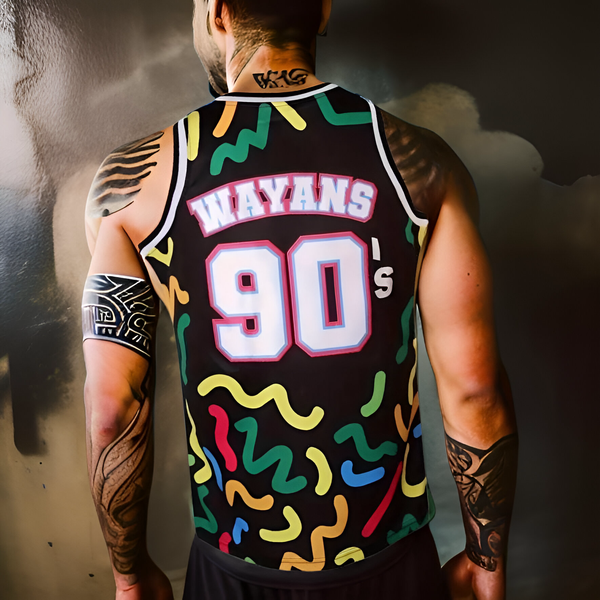 ^IN LIVING COLOR 90’S WAYANS^ Basketball Jerseys (Fully Sublimated)