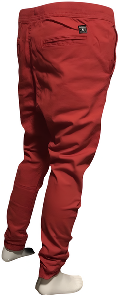 ^SOUTHPOLE^ (RED) COTTON JOGGER PANTS (SLIM FIT)