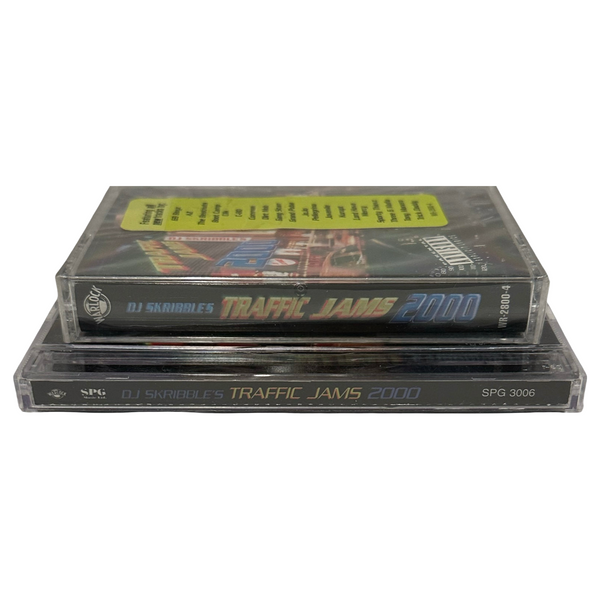 •DJ SKRIBBLE’S - TRAFFIC JAMS 2000• ~1999 OG PRESSINGS~ (CD & SEALED CASSETTE TAPE)