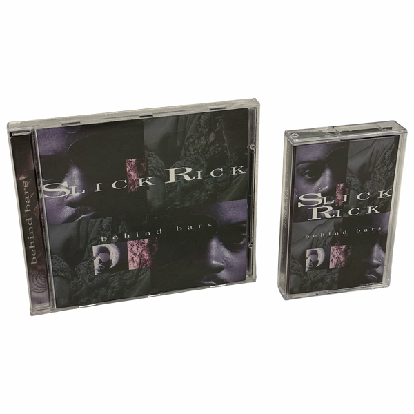 •SLICK RICK - BEHIND BARS• ~1994 OG PRESSINGS~ (CD & CASSETTE TAPE)